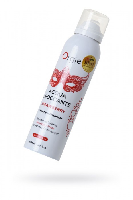 Шипучая увлажняющая пена для чувственного массажа Orgie Acqua Croccante - 150 мл. - ORGIE - купить с доставкой в Грозном