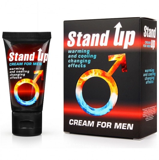 Возбуждающий крем для мужчин Stand Up - 25 гр. - Биоритм - купить с доставкой в Грозном