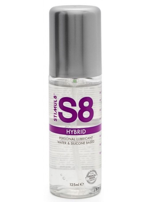 Интимная смазка на водно-силиконовой основе S8 Hybrid - 125 мл. - Stimul8 - купить с доставкой в Грозном