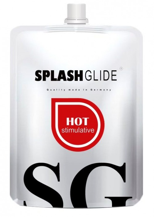 Возбуждающий лубрикант на водной основе Splashglide Hot Stimulative - 100 мл. - Splashglide - купить с доставкой в Грозном