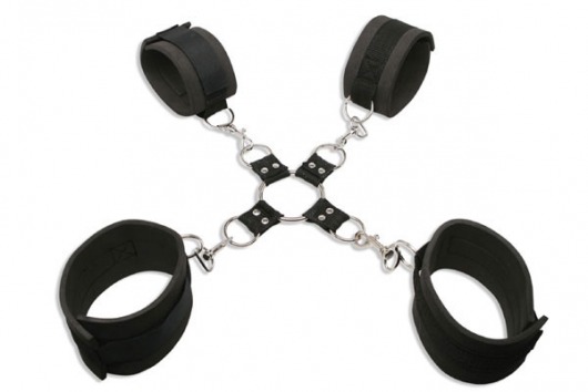 Наручники и наножники с фиксацией Extreme Hog-Tie Kit - Pipedream - купить с доставкой в Грозном