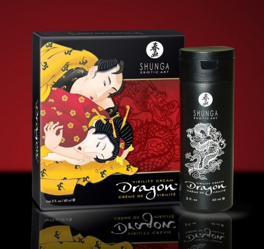 Интимный мужской крем  Дракон - Shunga - купить с доставкой в Грозном