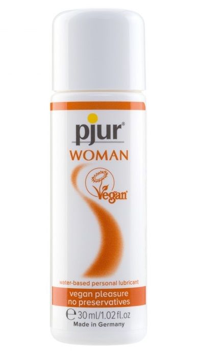 Лубрикант pjur WOMAN Vegan на водной основе - 30 мл. - Pjur - купить с доставкой в Грозном