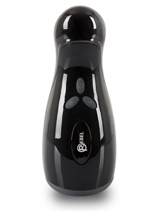 Черный мастурбатор Rebel Masturbator с нагревом - Orion - в Грозном купить с доставкой