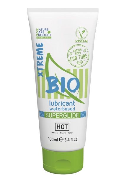 Интимный увлажняющий гель BIO SuperGlide Xtreme - 100 мл. - HOT - купить с доставкой в Грозном