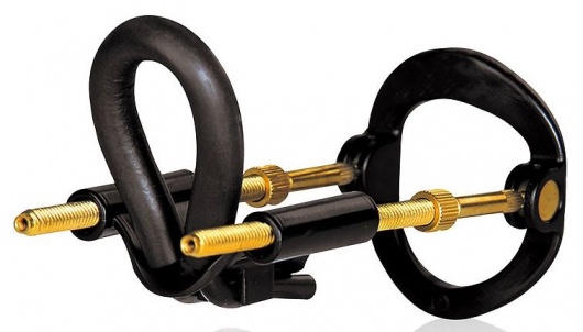 Черный экстендер-растяжитель пениса - Sex Expert - в Грозном купить с доставкой