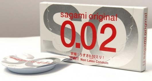 Ультратонкие презервативы Sagami Original - 2 шт. - Sagami - купить с доставкой в Грозном
