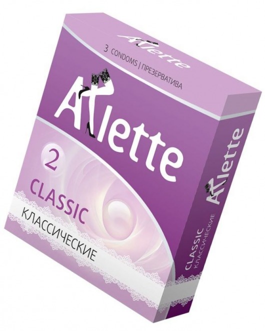 Классические презервативы Arlette Classic - 3 шт. - Arlette - купить с доставкой в Грозном