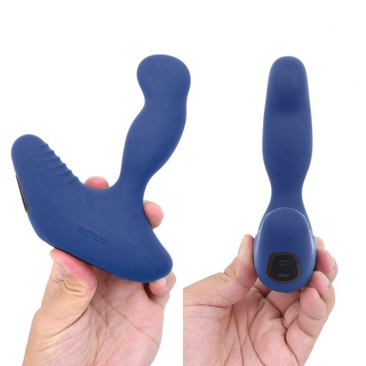 Синий вибромассажер простаты NEXUS REVO 2.0 с вращающейся головкой - Nexus Range - в Грозном купить с доставкой