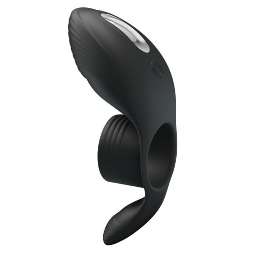 Черное кольцо на пенис с вибрацией Vibration Penis Sleeve - Baile - в Грозном купить с доставкой