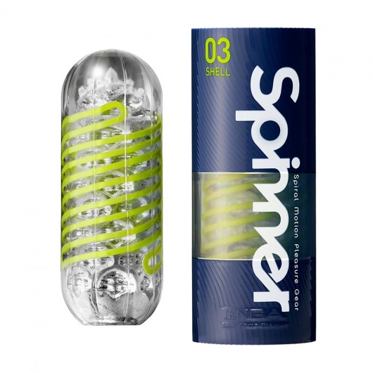 Мастурбатор SPINNER Shell - Tenga - в Грозном купить с доставкой