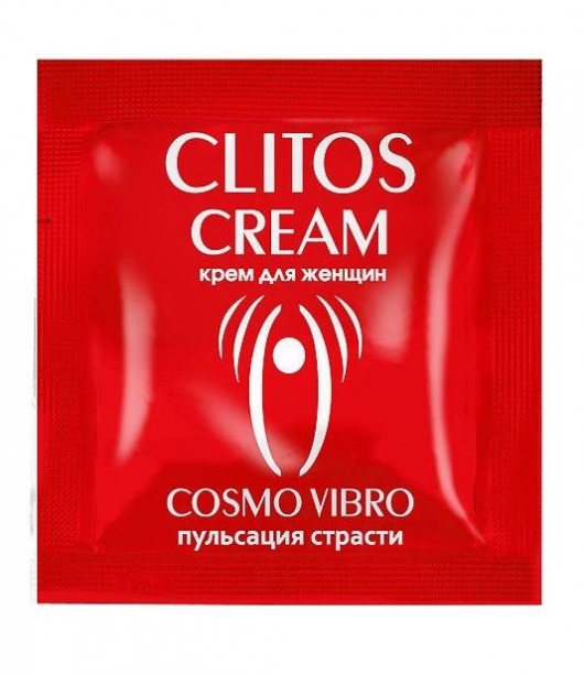 Пробник возбуждающего крема для женщин Clitos Cream - 1,5 гр. - Биоритм - купить с доставкой в Грозном