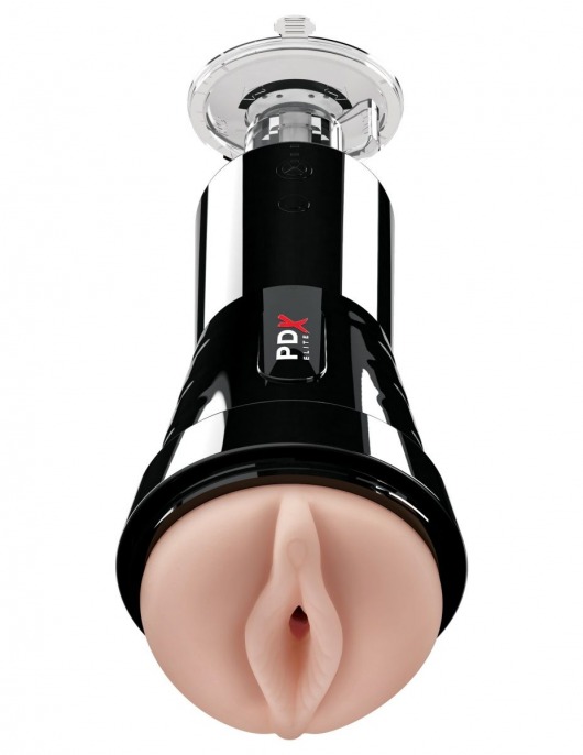 Телесный вибромастурбатор-вагина Cock Compressor Vibrating Stroker - Pipedream - в Грозном купить с доставкой