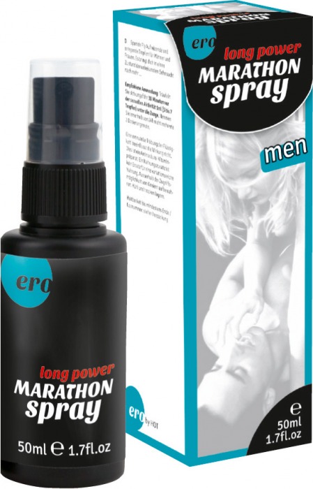 Пролонгирующий спрей для мужчин Long Power Marathon Spray - 50 мл. - Ero - купить с доставкой в Грозном