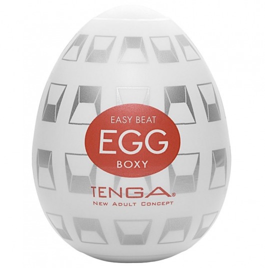 Мастурбатор-яйцо EGG Boxy - Tenga - в Грозном купить с доставкой