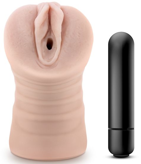 Телесный мастурбатор-вагина Rain - Blush Novelties - в Грозном купить с доставкой