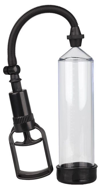 Прозрачная вакуумная помпа TRIGGER HANDLE PENIS PUMP - Dream Toys - в Грозном купить с доставкой
