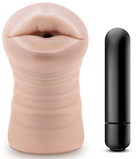 Телесный мастурбатор-ротик Skye - Blush Novelties - в Грозном купить с доставкой
