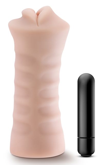 Телесный мастурбатор-ротик Angie - Blush Novelties - в Грозном купить с доставкой