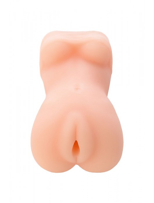 Телесный мастурбатор в виде женской фигурки - Toyfa Basic - в Грозном купить с доставкой