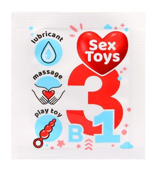 Гель-лубрикант на водной основе Sex Toys - 4 гр. - Биоритм - купить с доставкой в Грозном