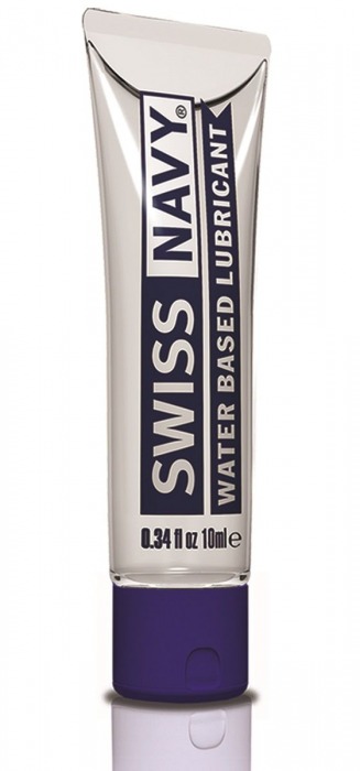 Лубрикант Swiss Navy Water Based Lube на водной основе - 10 мл. - Swiss navy - купить с доставкой в Грозном