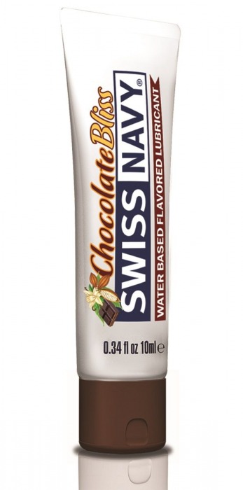 Лубрикант с ароматом шоколада Swiss Navy Chocolate Bliss Lube - 10 мл. - Swiss navy - купить с доставкой в Грозном