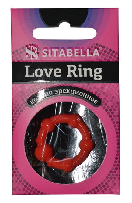 Эрекционное кольцо из киберкожи со стимулирующими бусинами - Sitabella - в Грозном купить с доставкой