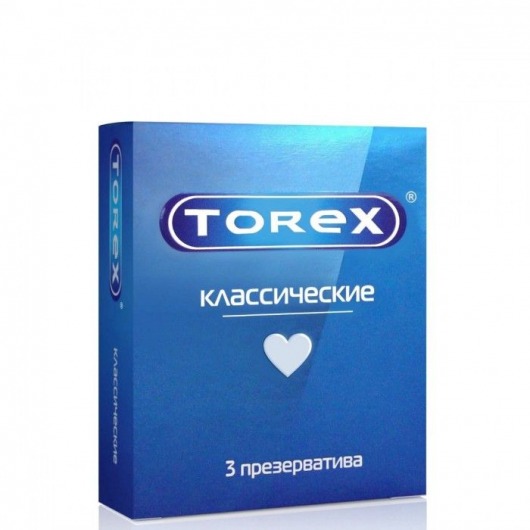 Гладкие презервативы Torex  Классические  - 3 шт. - Torex - купить с доставкой в Грозном
