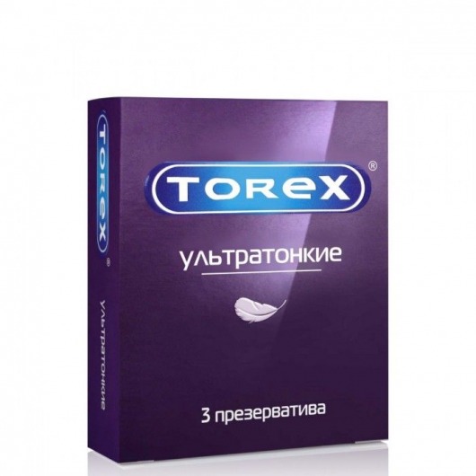 Презервативы Torex  Ультратонкие  - 3 шт. - Torex - купить с доставкой в Грозном