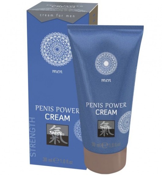 Возбуждающий крем для мужчин Penis Power Cream - 30 мл. - Shiatsu - купить с доставкой в Грозном