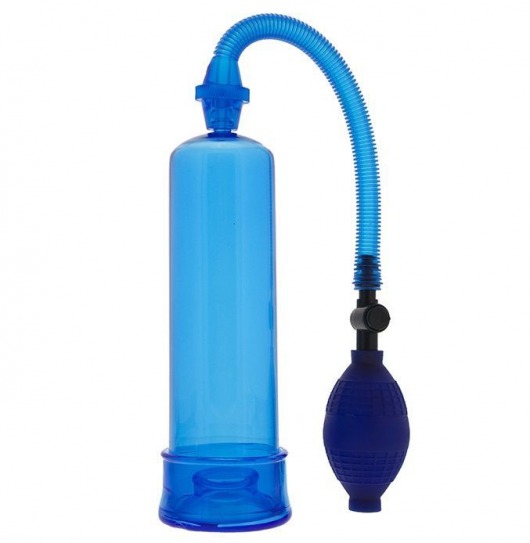 Синяя вакуумная помпа MENZSTUFF PENIS ENLARGER - Dream Toys - в Грозном купить с доставкой