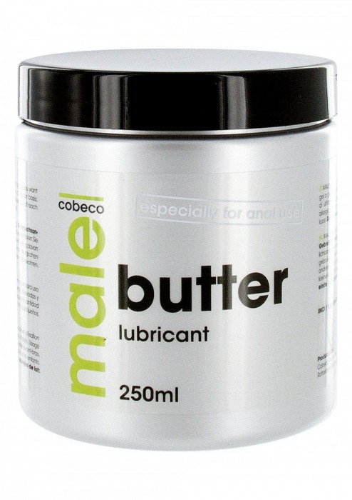 Анальный лубрикант MALE Cobeco Butter Lubricant - 250 мл. - Cobeco - купить с доставкой в Грозном