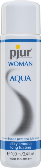 Лубрикант на водной основе pjur WOMAN Aqua - 100 мл. - Pjur - купить с доставкой в Грозном