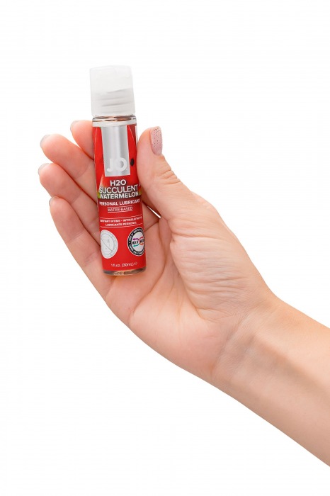 Лубрикант с ароматом арбуза JO Flavored Watermelon - 30 мл. - System JO - купить с доставкой в Грозном