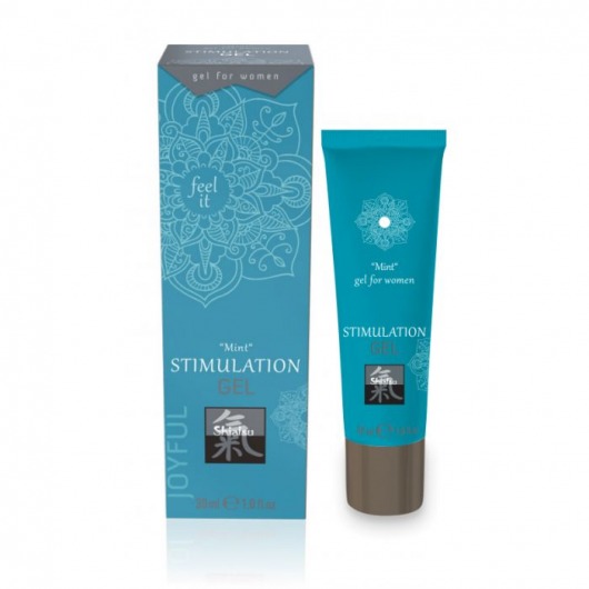Возбуждающий интимный гель STIMULATION GEL Mint - 30 мл. - Shiatsu - купить с доставкой в Грозном
