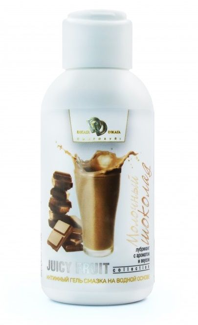 Интимный гель-смазка JUICY FRUIT с ароматом молочного шоколада - 100 мл. - БиоМед - купить с доставкой в Грозном