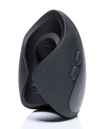 Черный инновационный мужской вибратор PULSE SOLO ESSENTIAL - Hot Octopuss - в Грозном купить с доставкой