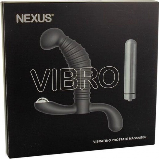 Стимулятор простаты Nexus Vibro Black - 10,2 см. - Nexus Range - в Грозном купить с доставкой