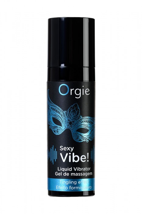 Гель для массажа ORGIE Sexy Vibe Liquid Vibrator с эффектом вибрации - 15 мл. - ORGIE - купить с доставкой в Грозном