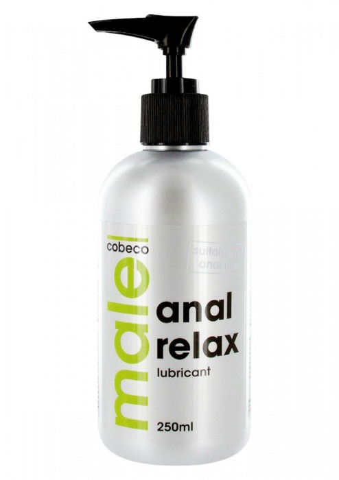 Анальный лубрикант MALE Cobeco Anal Relax Lubricant - 250 мл. - Cobeco - купить с доставкой в Грозном