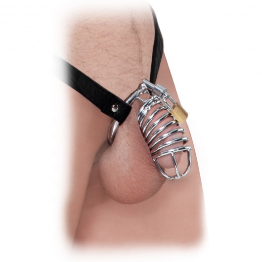 Кольцо верности Extreme Chastity Belt с фиксацией головки - Pipedream - купить с доставкой в Грозном