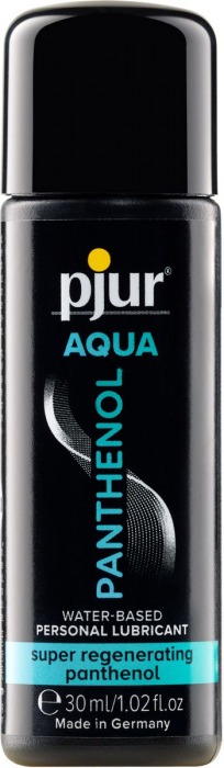 Лубрикант на водной основе с пантенолом pjur AQUA Panthenol - 30 мл. - Pjur - купить с доставкой в Грозном