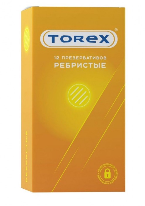 Текстурированные презервативы Torex  Ребристые  - 12 шт. - Torex - купить с доставкой в Грозном