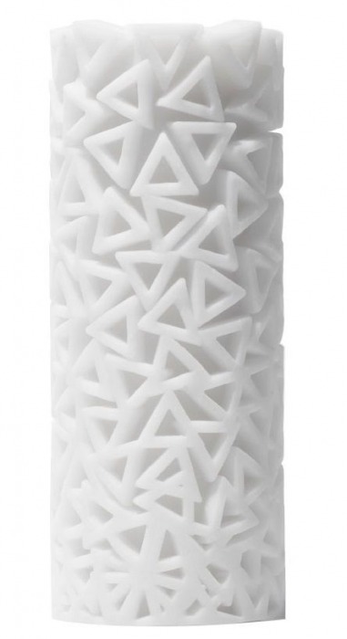 Белый 3D мастурбатор PILE - Tenga - в Грозном купить с доставкой