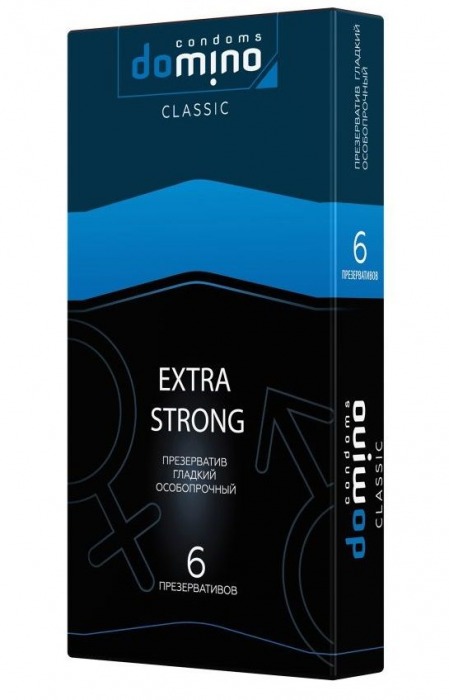 Суперпрочные презервативы DOMINO Extra Strong - 6 шт. - Domino - купить с доставкой в Грозном
