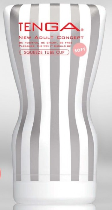Мастурбатор TENGA Squeeze Tube Cup Soft - Tenga - в Грозном купить с доставкой
