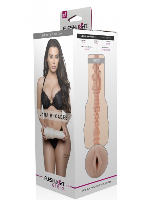 Мастурбатор-вагина Fleshlight Girls - Lana Rhoades Destiny - Fleshlight - в Грозном купить с доставкой