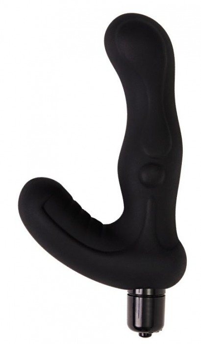 Черный вибромассажер простаты Titan - 15 см. - Le Frivole - в Грозном купить с доставкой