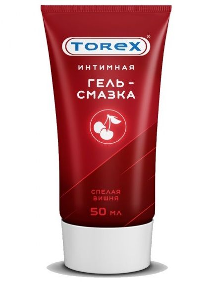 Смазка на водной основе TOREX  Спелая вишня  - 50 мл. - Torex - купить с доставкой в Грозном